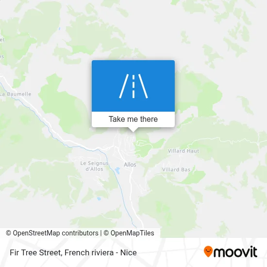 Mapa Rue Du Sapin