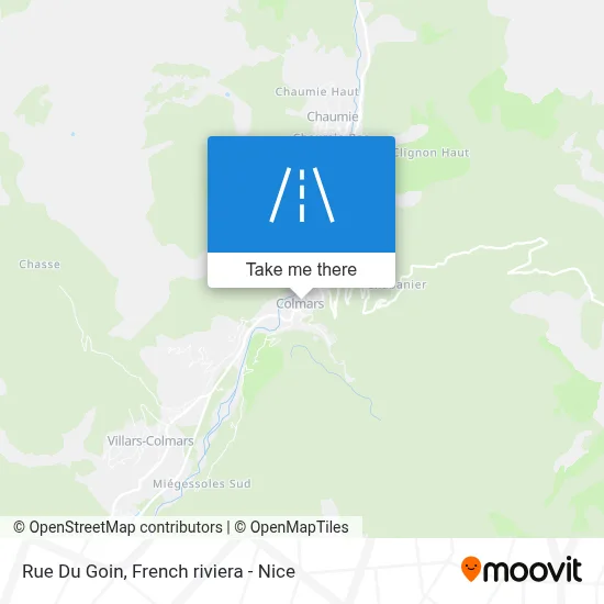 Rue Du Goin map