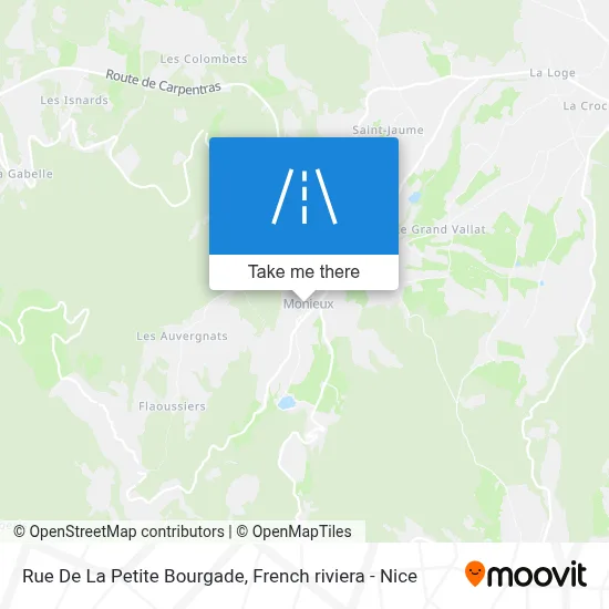 Rue De La Petite Bourgade map