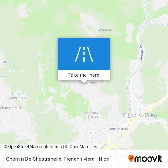 Chemin De Chastranelle map