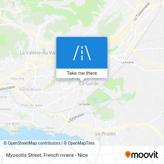 Rue Des Myosotis map