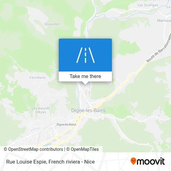 Rue Louise Espie map