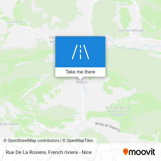 Rue De La Rosiere map