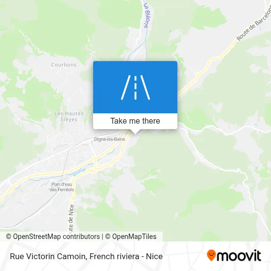 Rue Victorin Camoin map