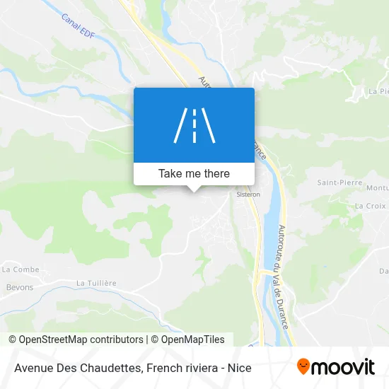 Avenue Des Chaudettes map