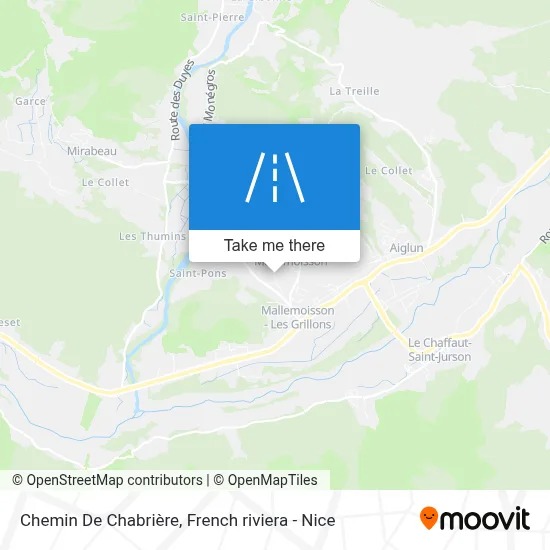 Chemin De Chabrière map