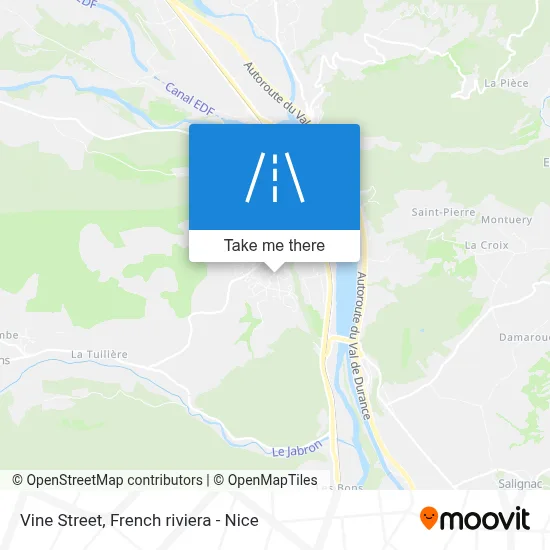 Rue De La Vigne map