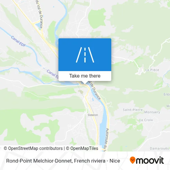 Mapa Rond-Point Melchior-Donnet