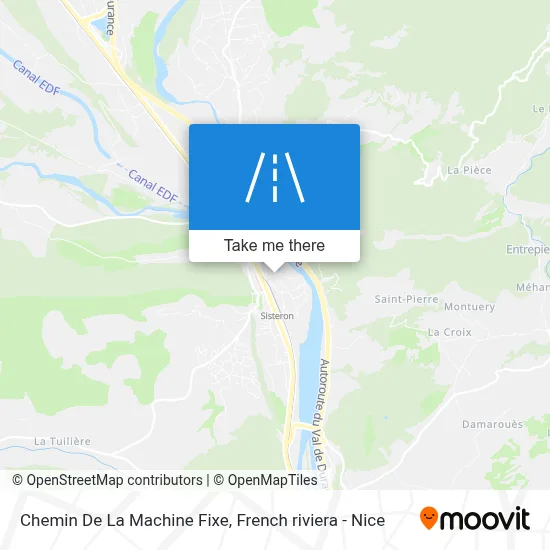 Chemin De La Machine Fixe map