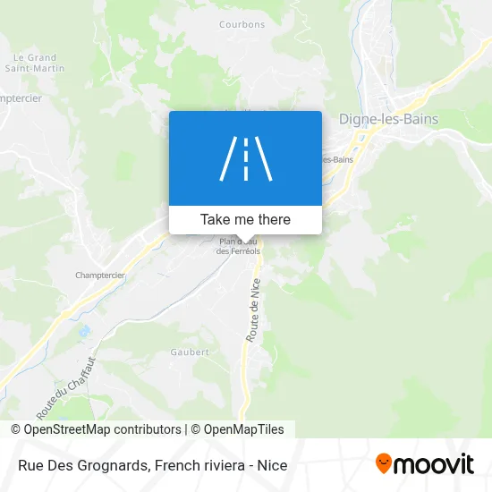 Rue Des Grognards map