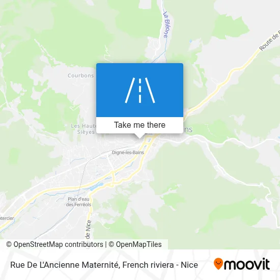 Rue De L'Ancienne Maternité map