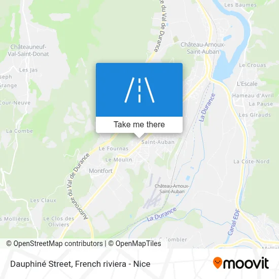 Rue Du Dauphiné map