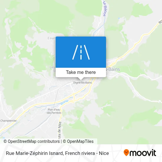 Rue Marie-Zéphirin Isnard map