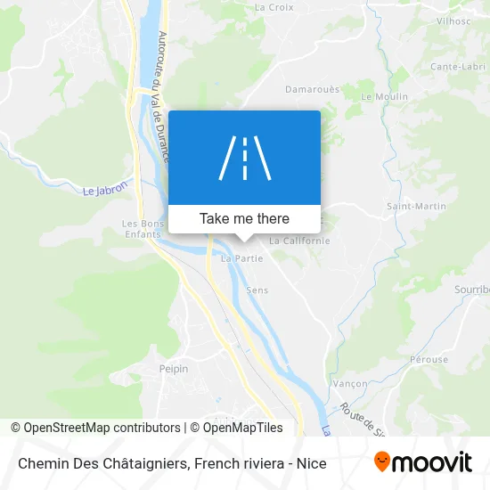 Chemin Des Châtaigniers map