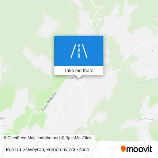 Rue Du Graveyron map