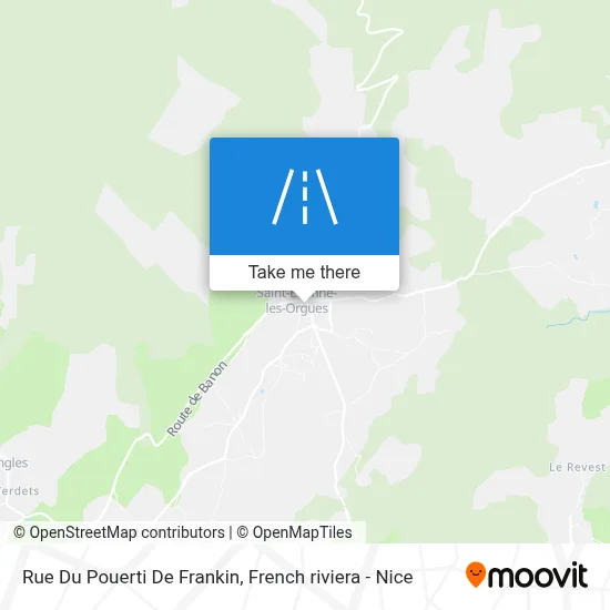 Rue Du Pouerti De Frankin map