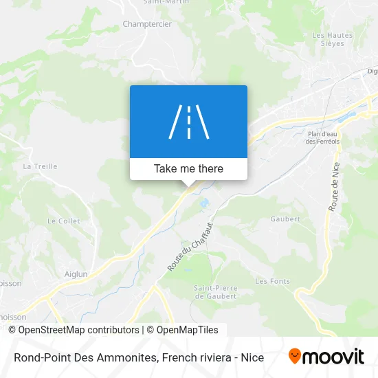 Rond-Point Des Ammonites map