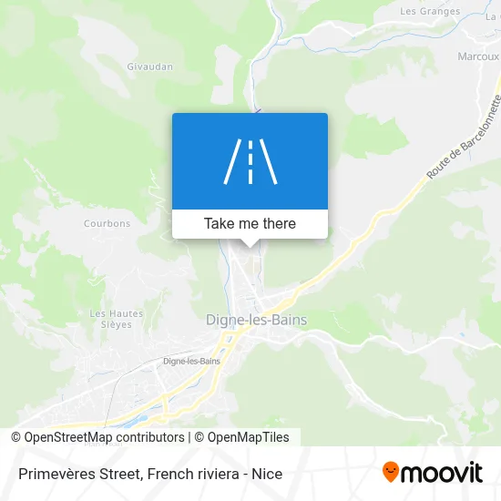 Rue Des Primevères map