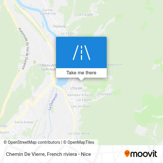 Chemin De Vierre map