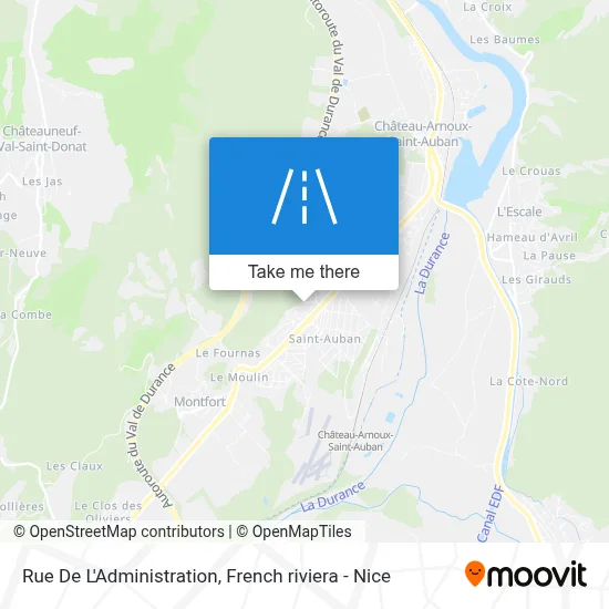 Rue De L'Administration map
