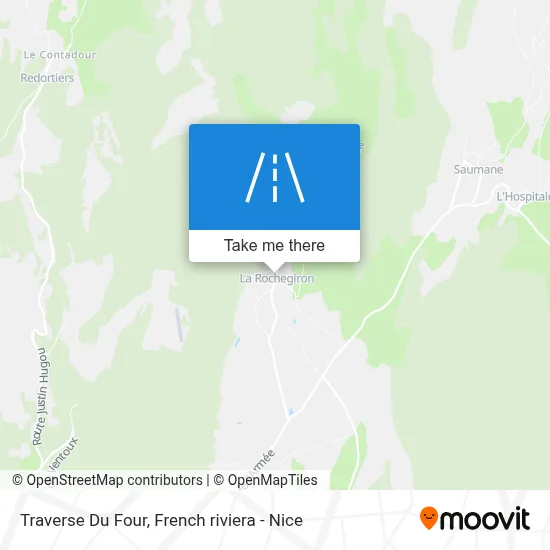 Traverse Du Four map