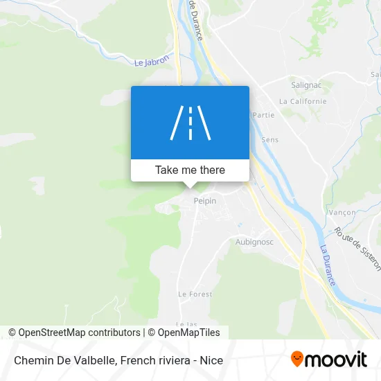 Chemin De Valbelle map