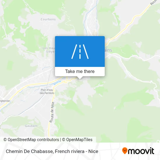 Chemin De Chabasse map