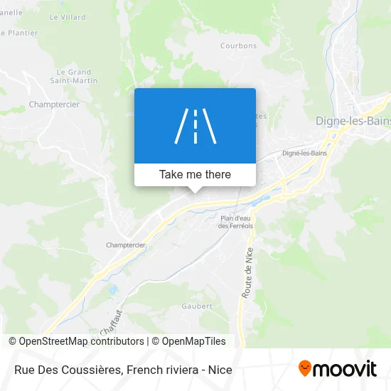 Rue Des Coussières map