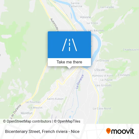 Rue Du Bicentenaire map