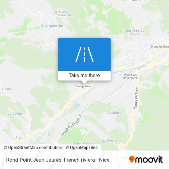 Rond-Point Jean Jaurès map