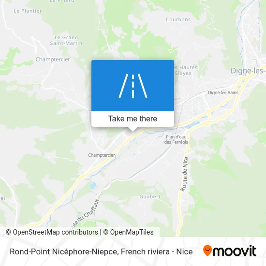 Rond-Point Nicéphore-Niepce map