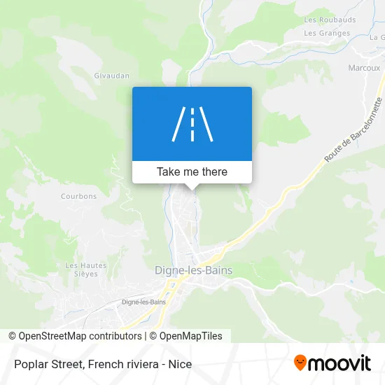 Rue Des Peupliers map