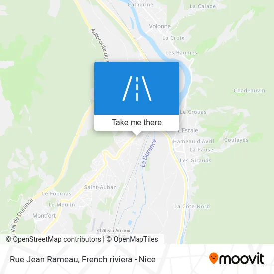 Rue Jean Rameau map