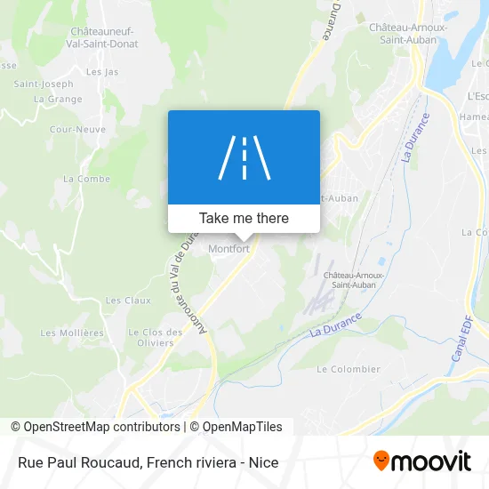 Rue Paul Roucaud map