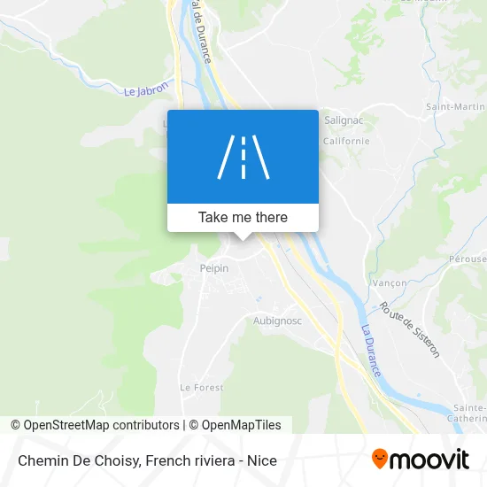 Chemin De Choisy map
