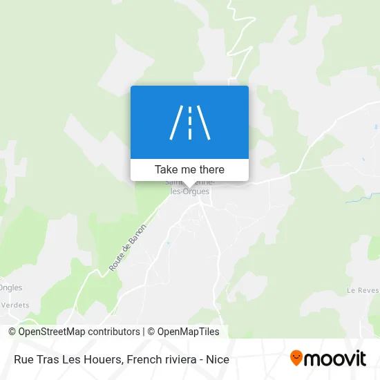 Rue Tras Les Houers map