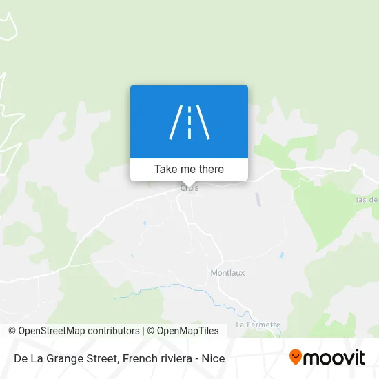Rue De La Grange map