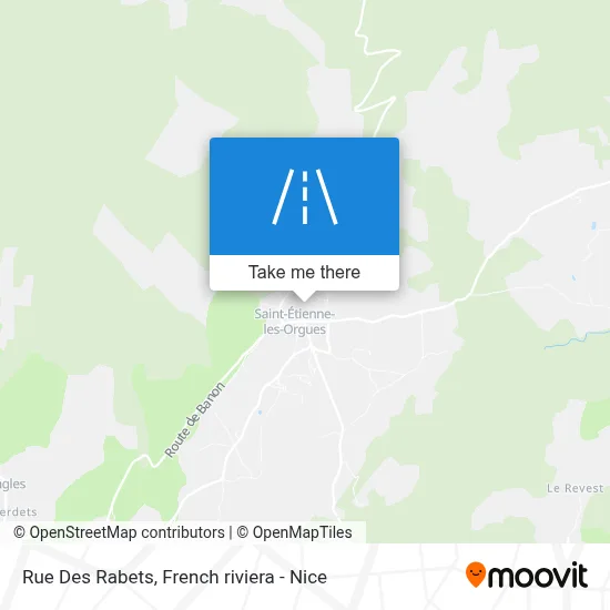 Rue Des Rabets map