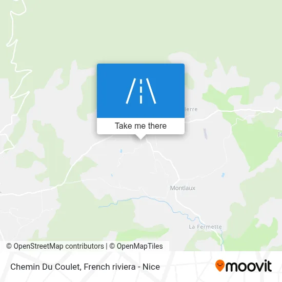 Chemin Du Coulet map