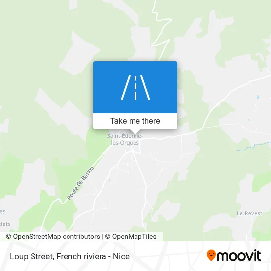 Rue Du Loup map