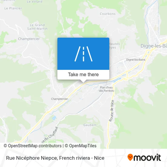 Rue Nicéphore Niepce map