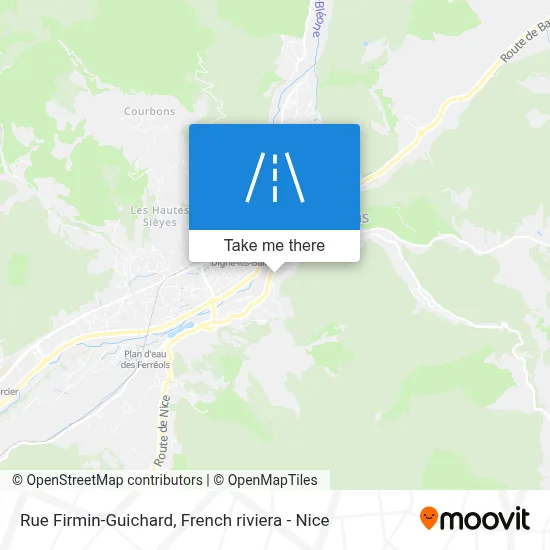 Mapa Rue Firmin-Guichard