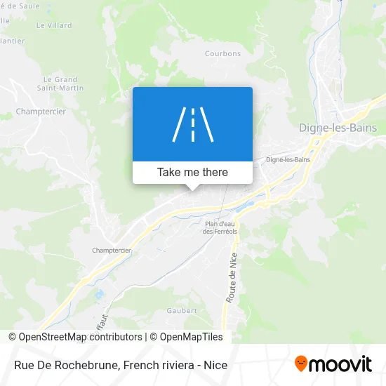 Rue De Rochebrune map