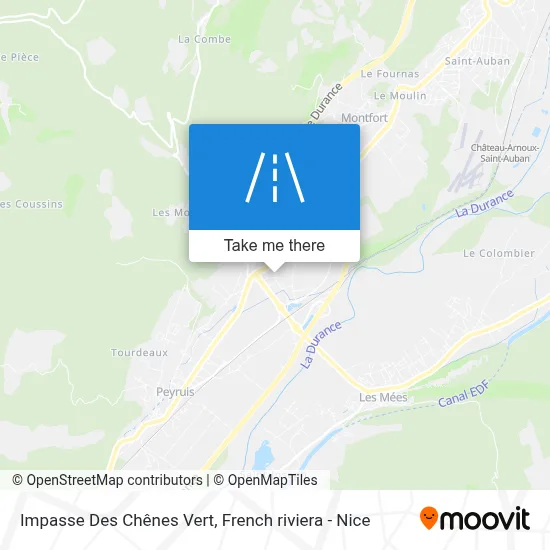 Impasse Des Chênes Vert map
