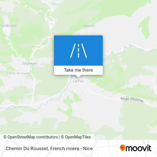 Chemin Du Rousset map
