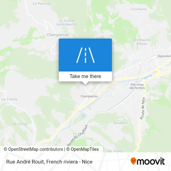 Rue André Rouit map