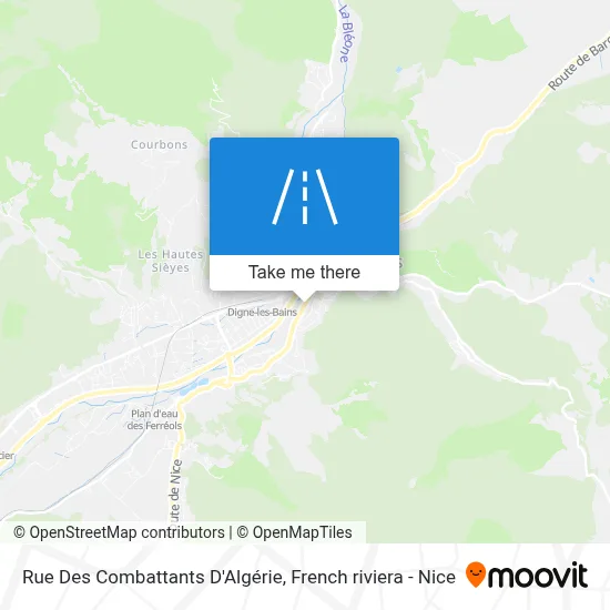 Rue Des Combattants D'Algérie map