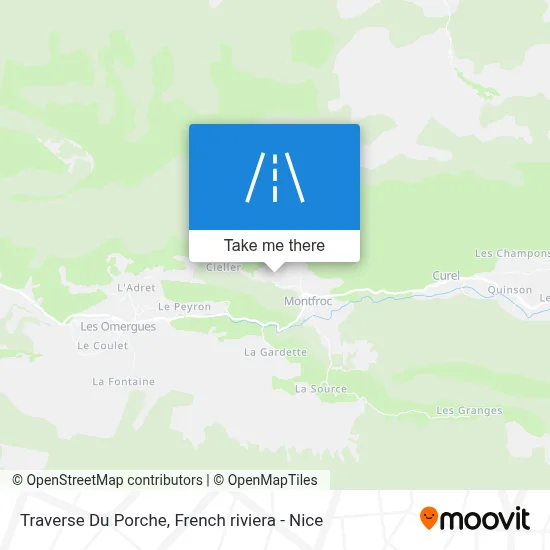 Traverse Du Porche map