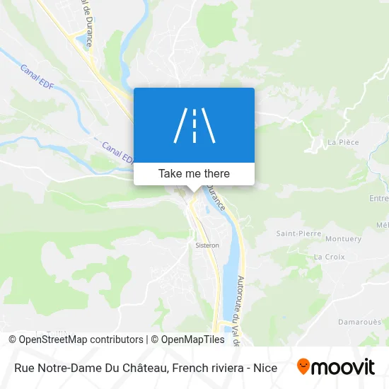 Rue Notre-Dame Du Château map