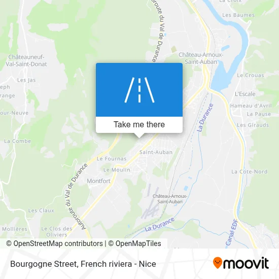 Rue De Bourgogne map